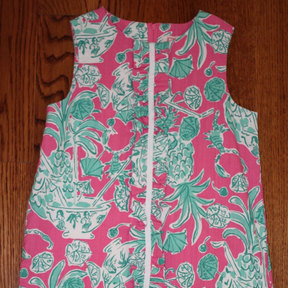 Vintage Lilly Pulitzer Shift Dress Girls Size 12